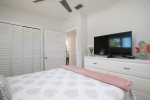 Queen Guest Bedroom with Smart TV